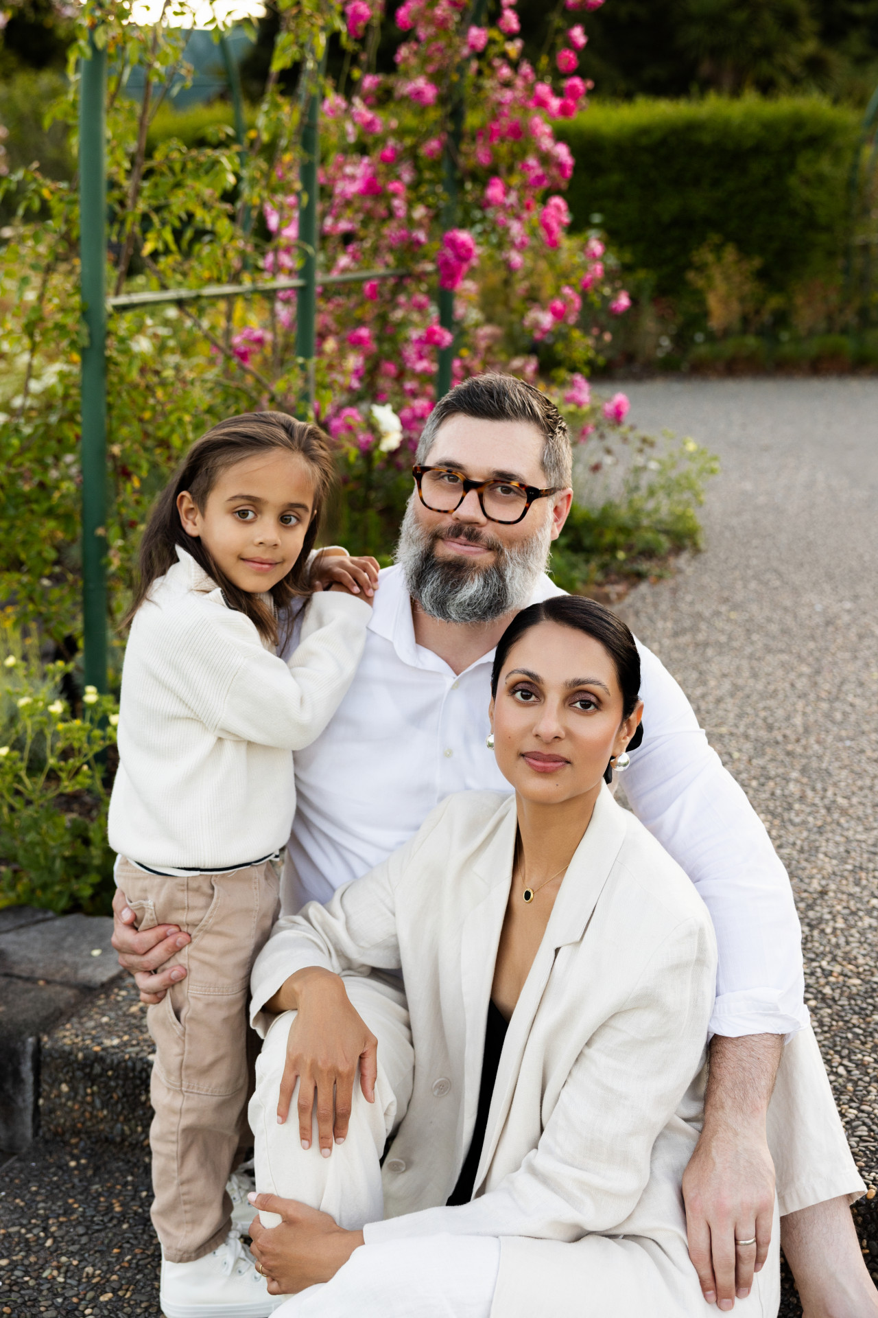 family shoot in botanic gardens