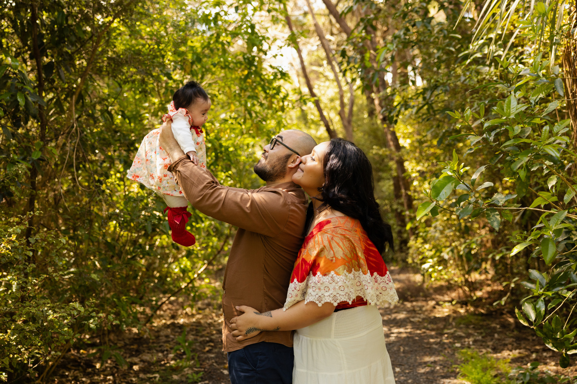 family in the park