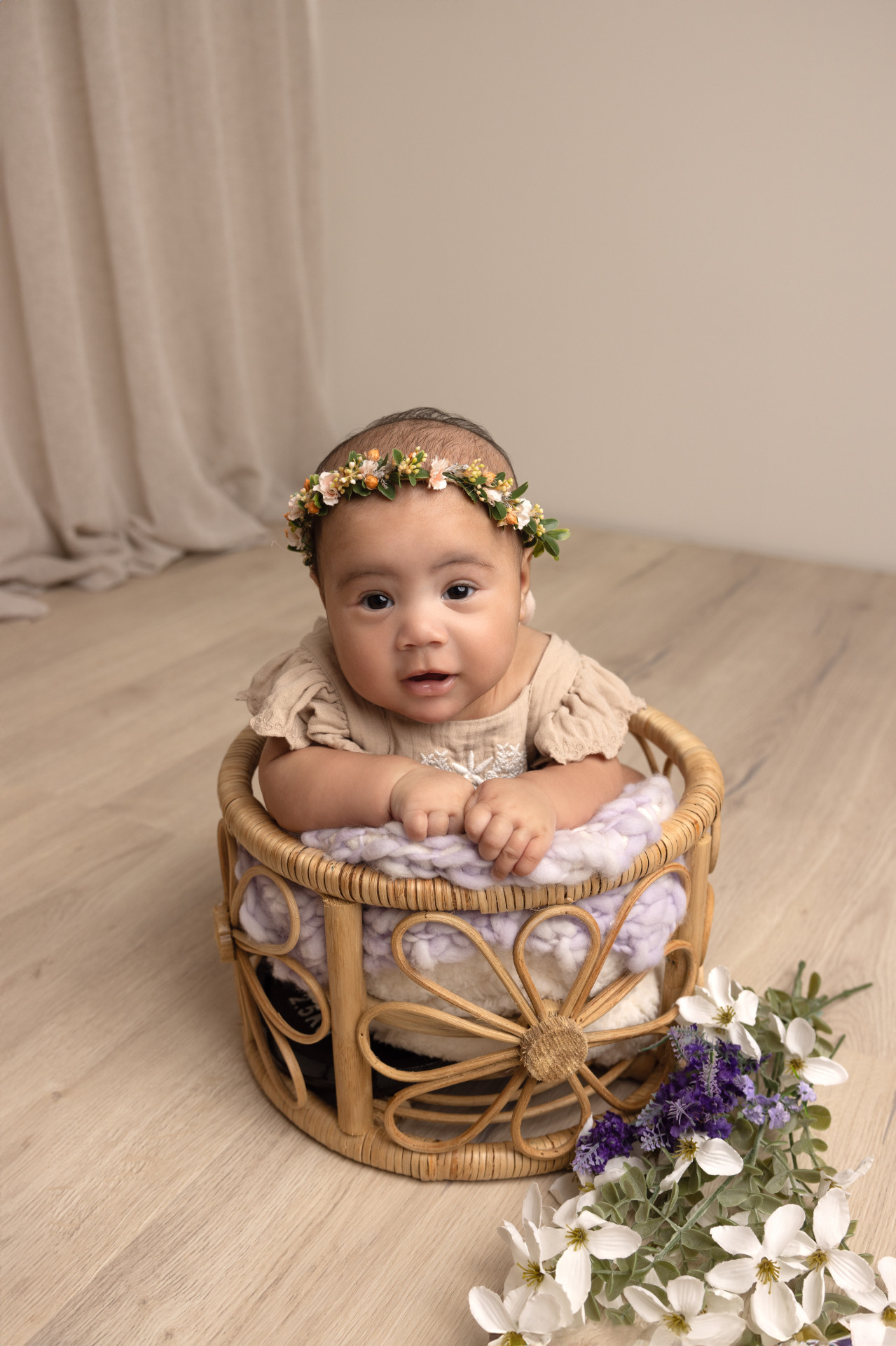 baby in the basket