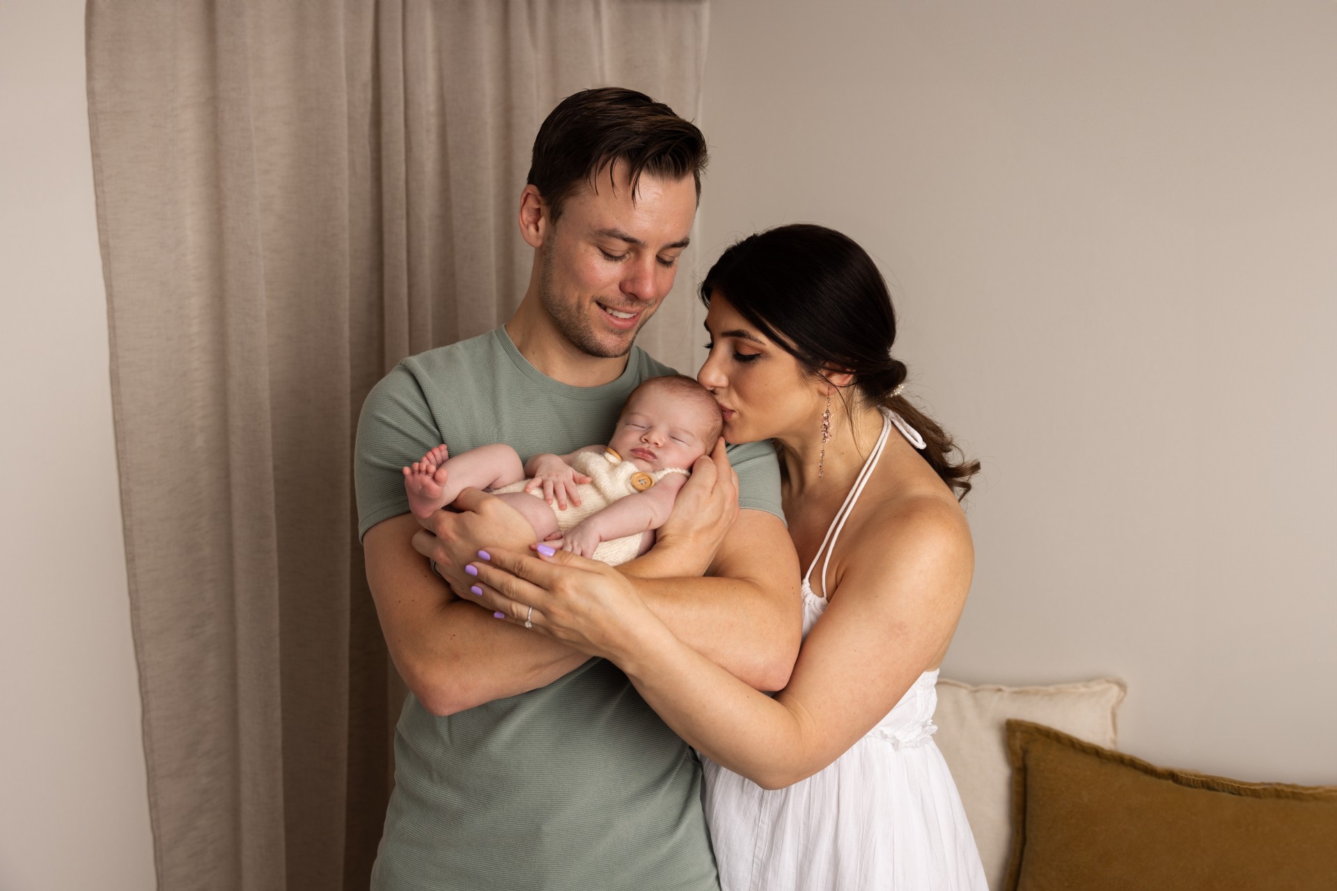 family photos with a newborn
